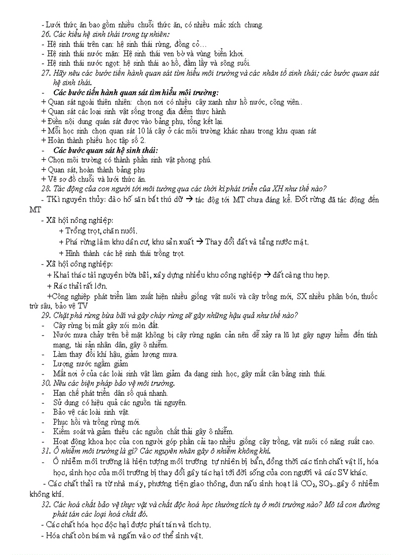 image for page Câu hỏi đáp án ôn TNTH 9