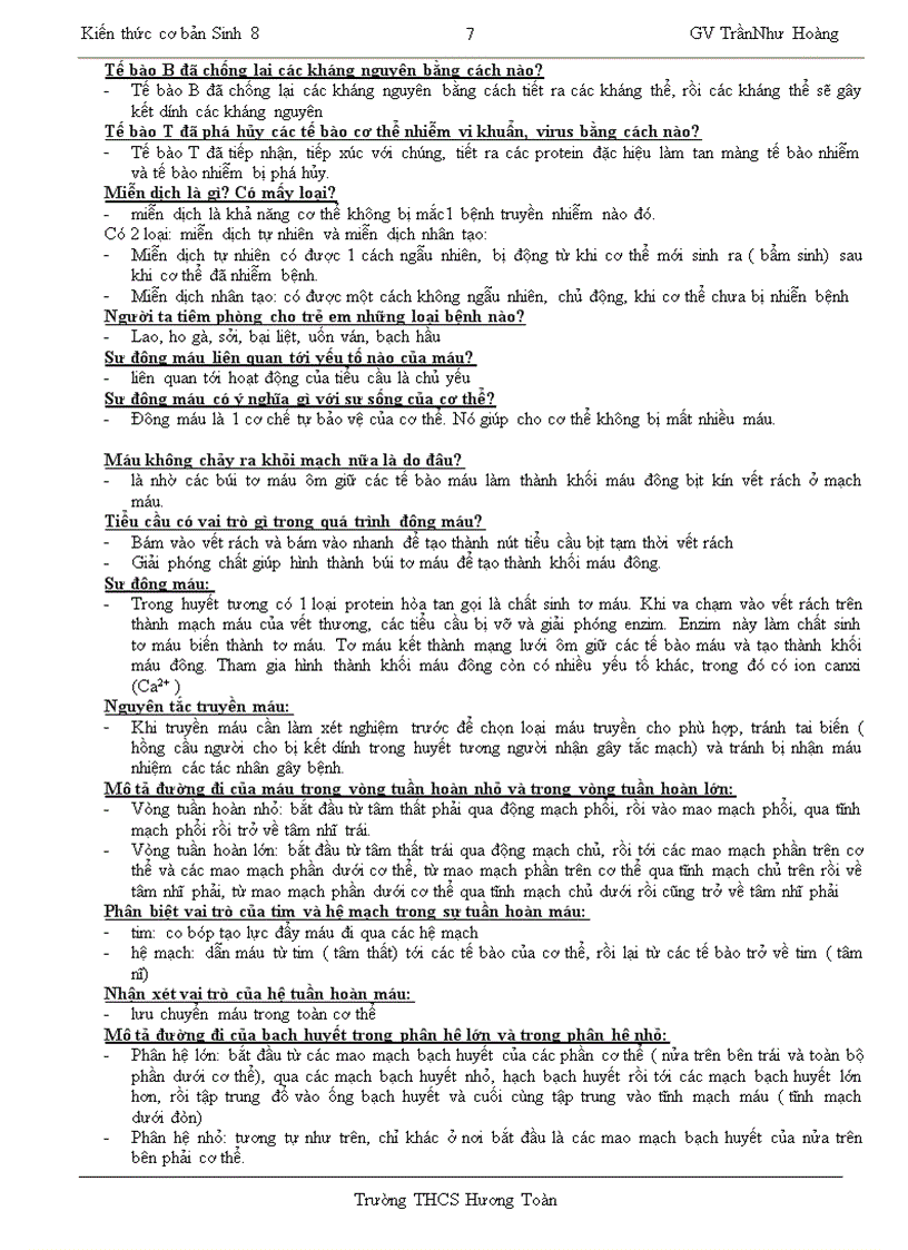 image for page Câu hỏi sinh 8 thi HSG và ôn thi Quốc học