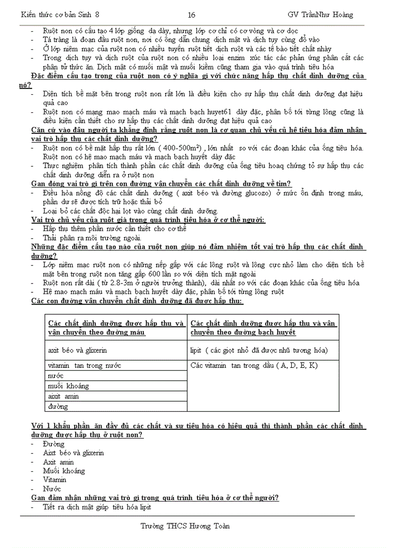 image for page Câu hỏi sinh 8 thi HSG và ôn thi Quốc học