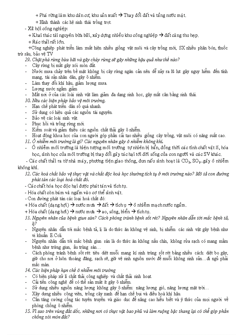 image for page Câu hỏi đáp án olympic 9 môi trường