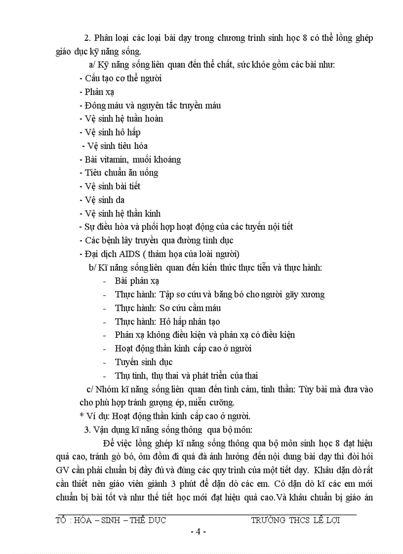 image for page Chuyên đề môn Sinh học 8