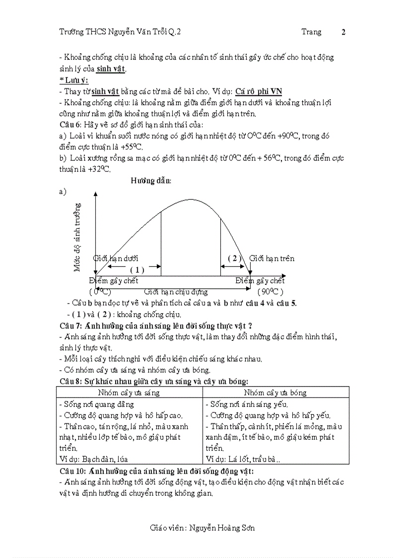image for page De cuong on tap sinh hk ii
