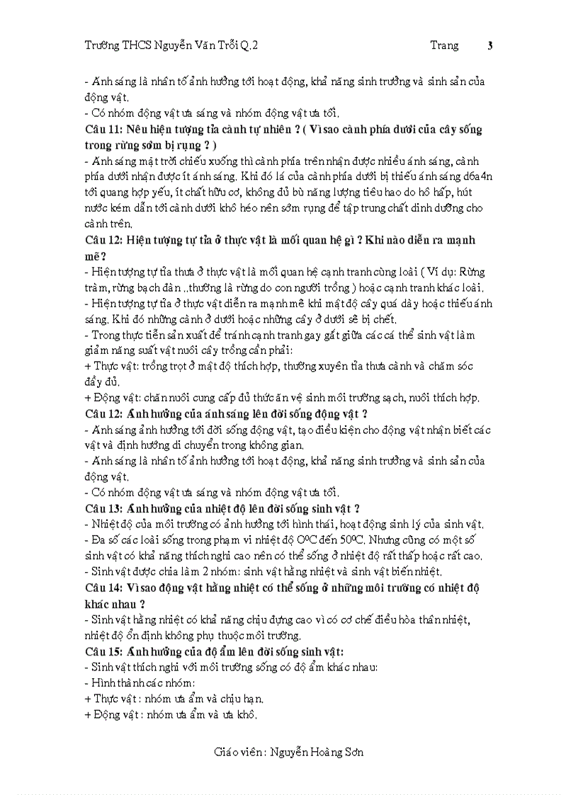 image for page De cuong on tap sinh hk ii