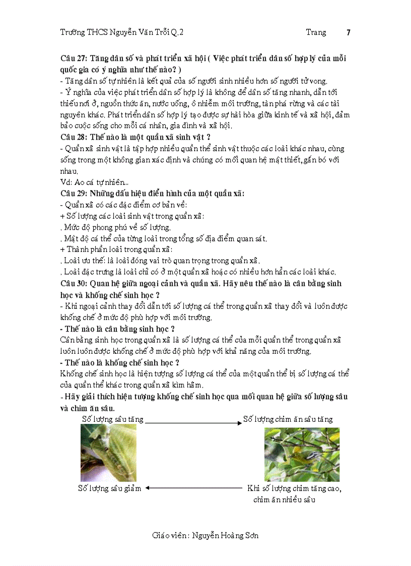 image for page De cuong on tap sinh hk ii