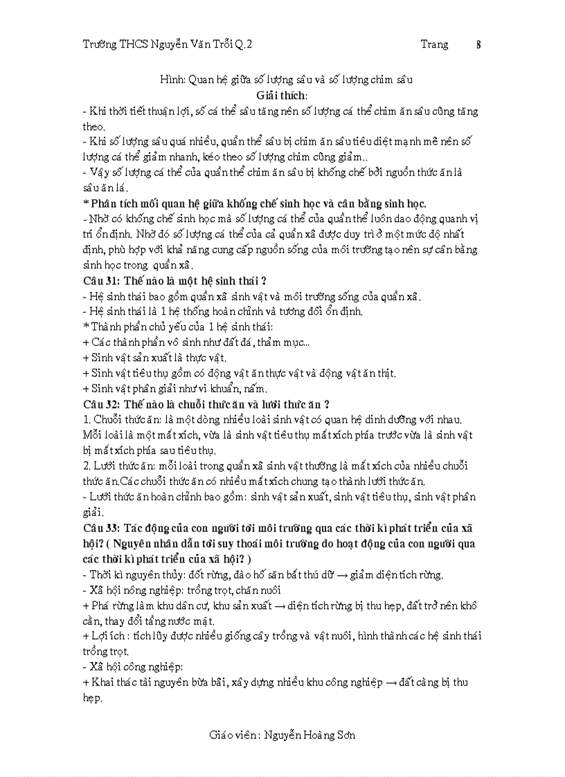 image for page De cuong on tap sinh hk ii