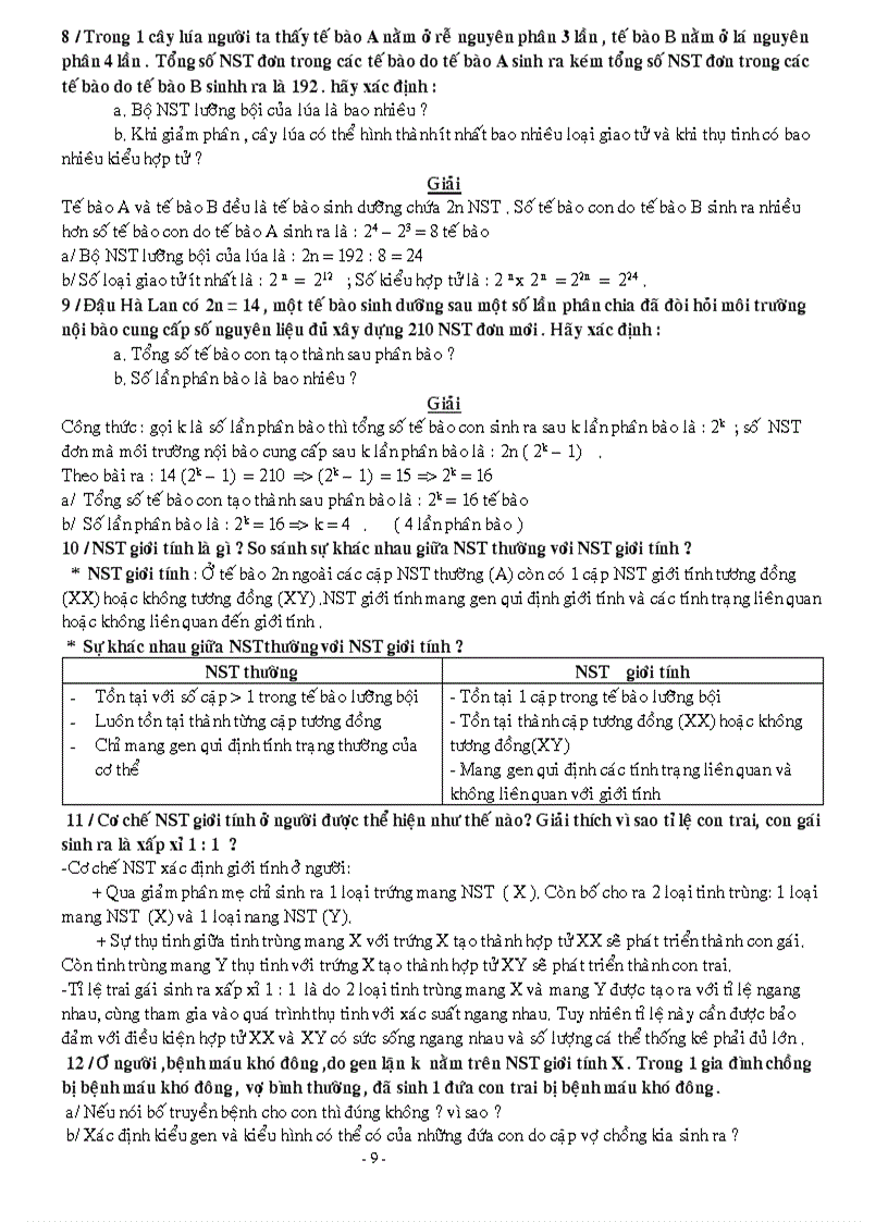 image for page De cuong on thi hsg mon sinh 9