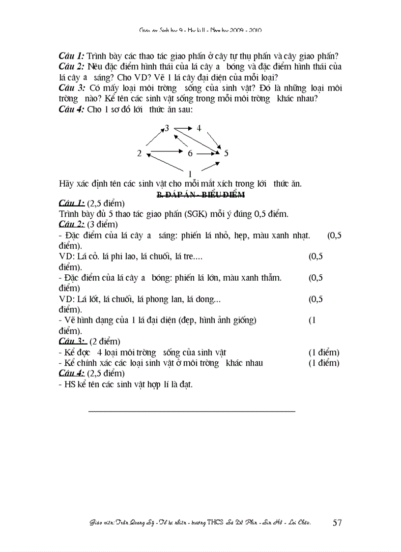 image for page G A Sinh 9 hk II Soạn Theo TKBG