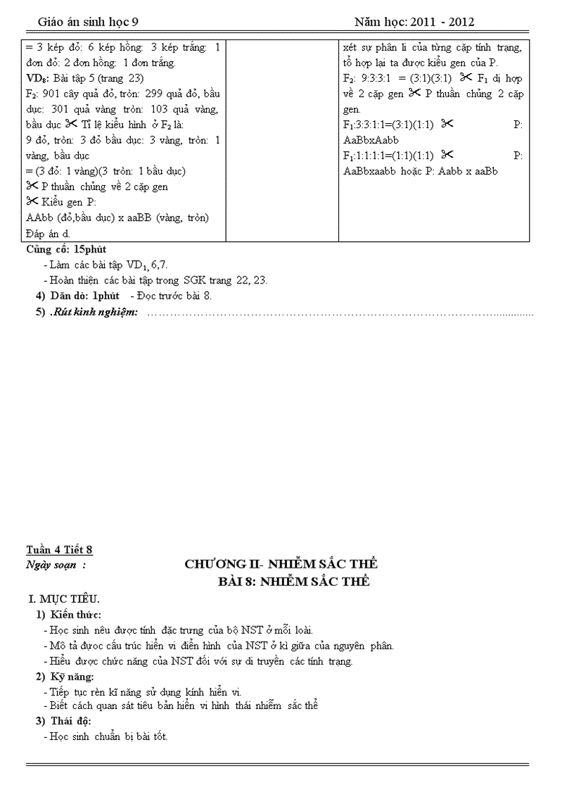 image for page GA SH 9 11 12 chuẩn kiến thức mới