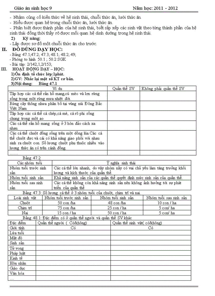 image for page GA SH 9 11 12 chuẩn kiến thức mới