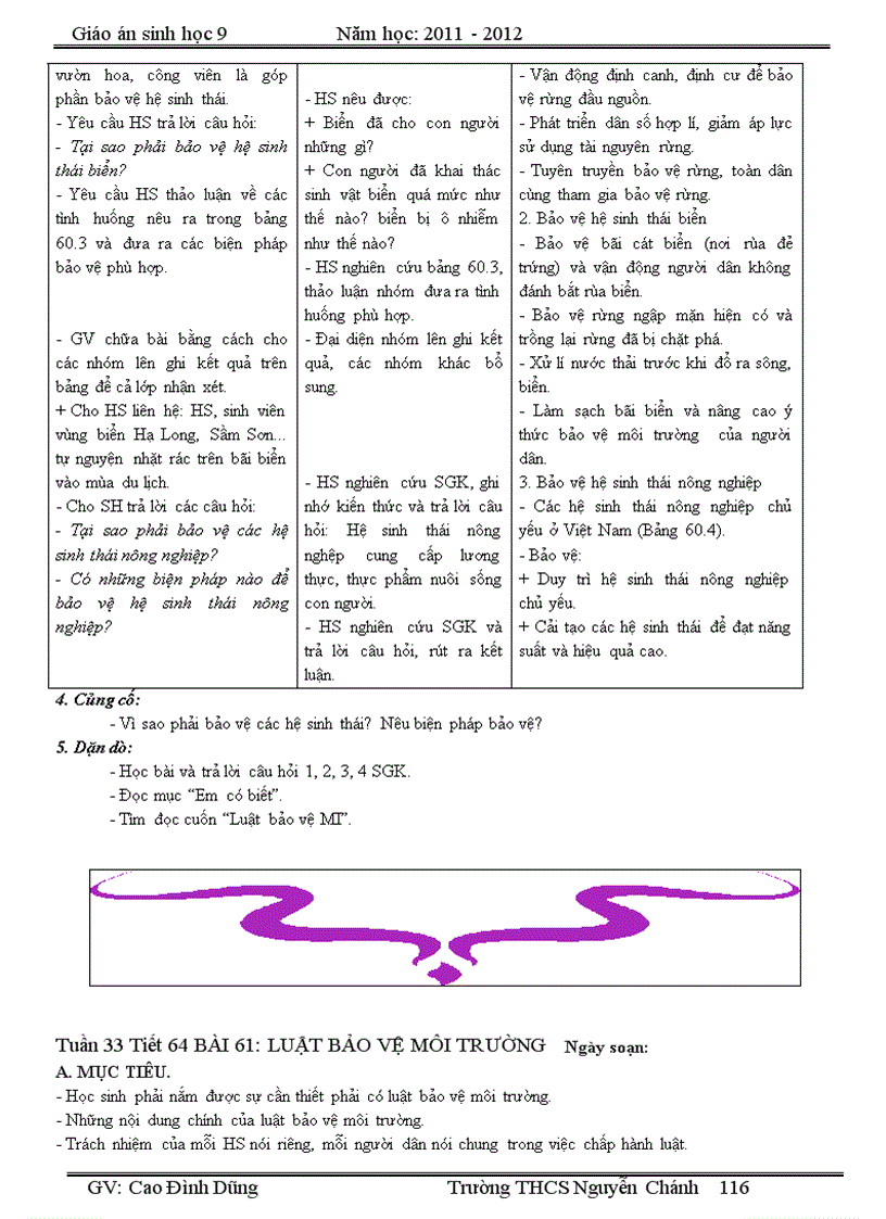 image for page GA SH 9 11 12 chuẩn kiến thức mới