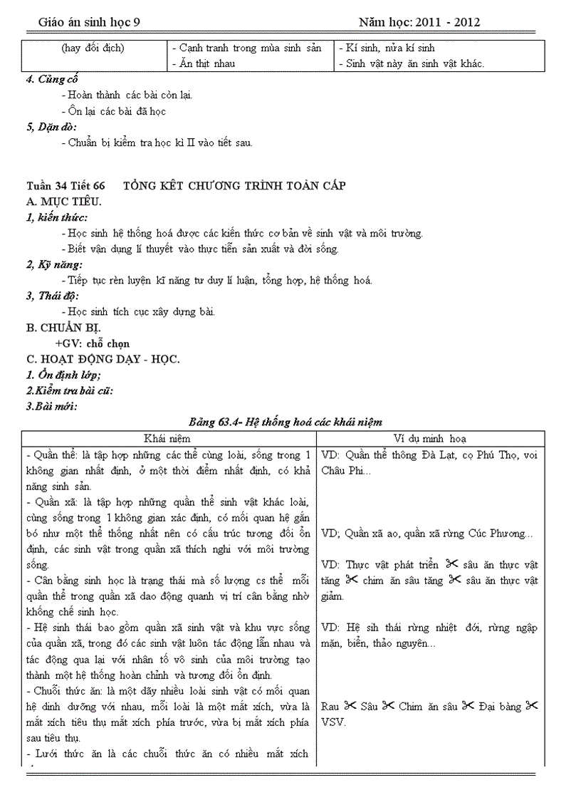 image for page GA SH 9 11 12 chuẩn kiến thức mới