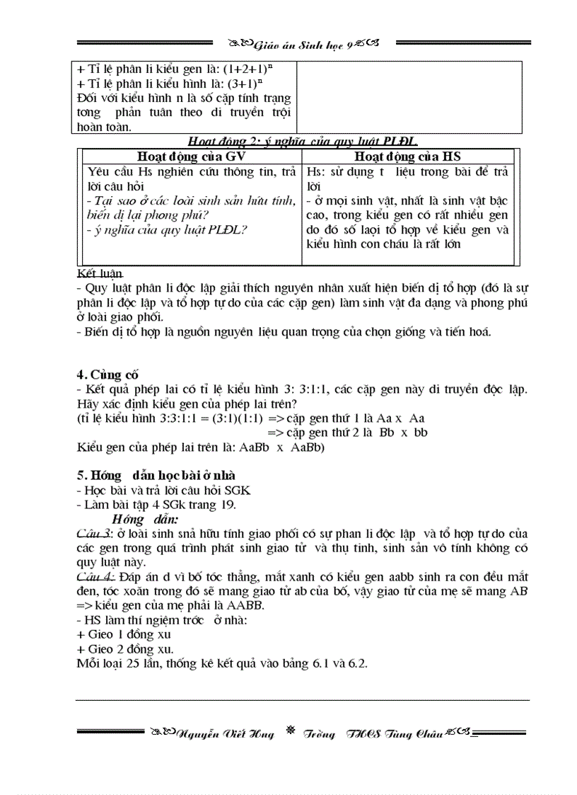 image for page GA sinh 9 2010 2011 Chuan KTKN
