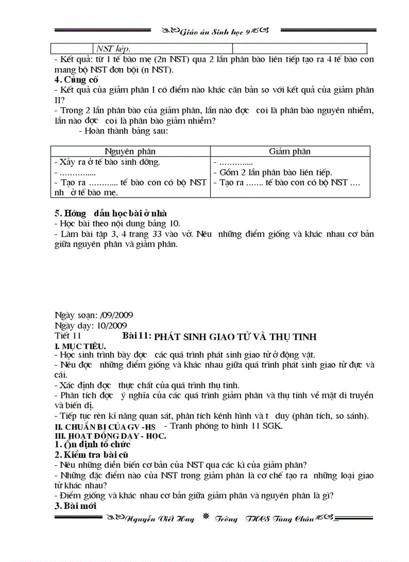 image for page GA sinh 9 2010 2011 Chuan KTKN