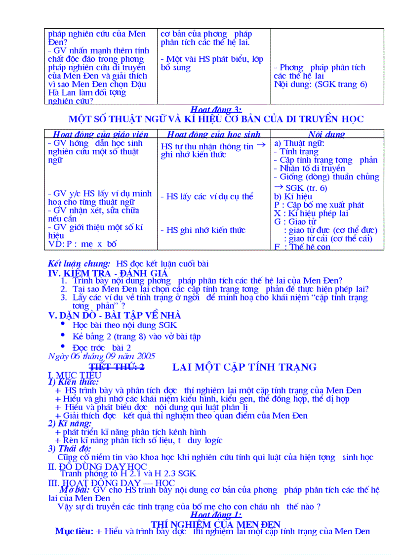 image for page Giao an 3 cot HK1