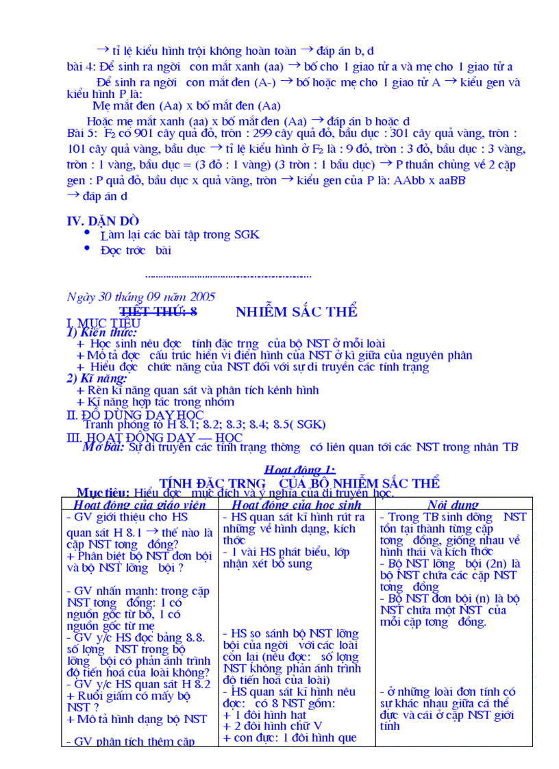 image for page Giao an 3 cot HK1