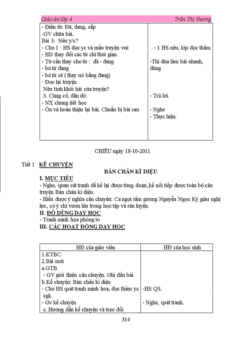 image for page Giáo án 4 Tuần 11