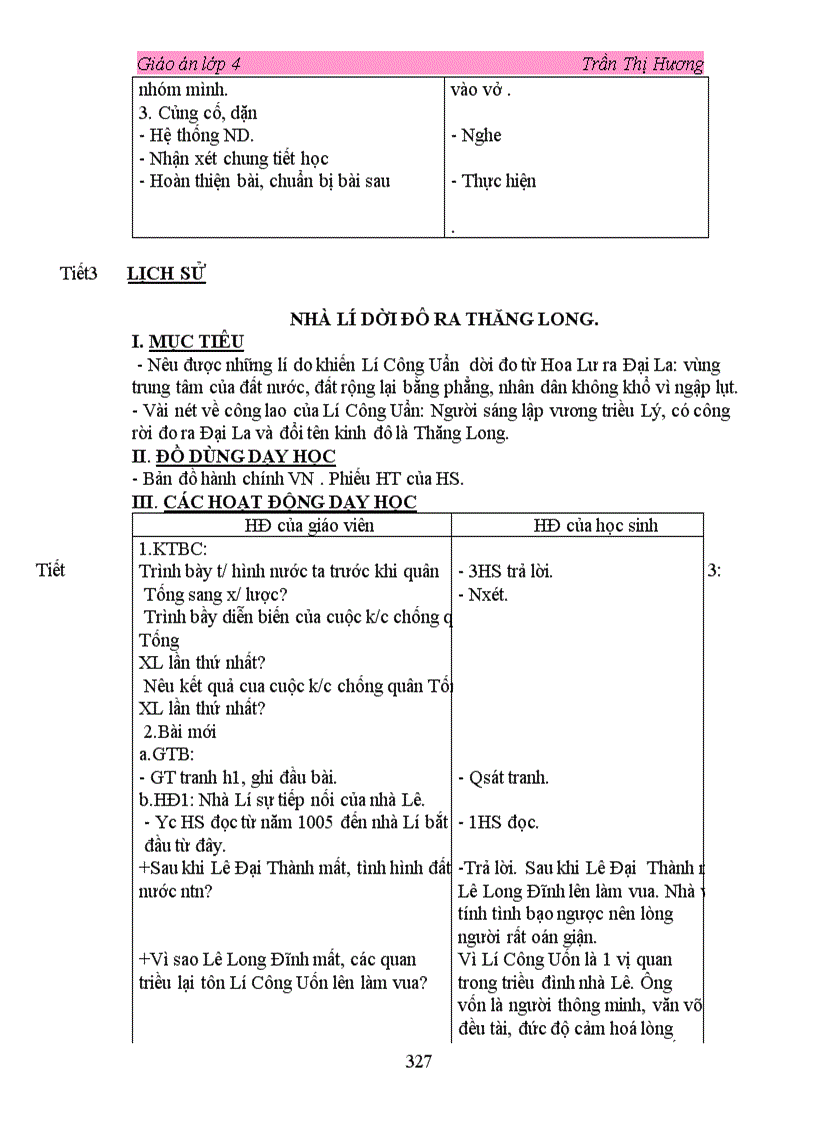 image for page Giáo án 4 Tuần 11