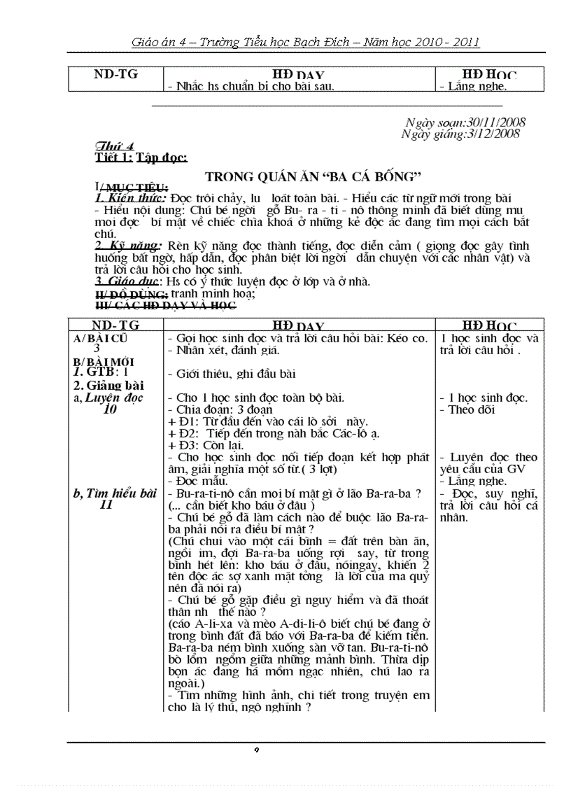 image for page Giáo án 4 Tuần 16 20