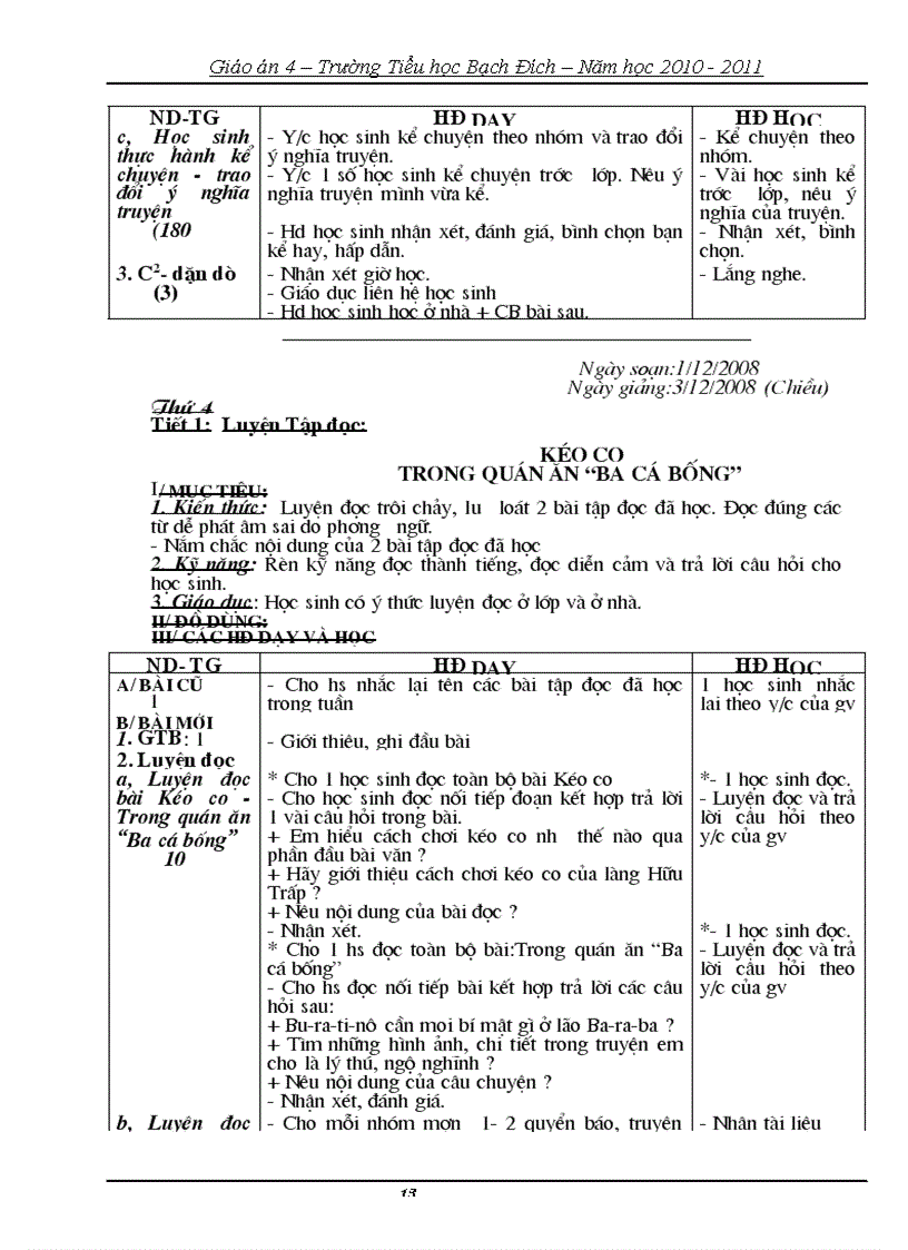 image for page Giáo án 4 Tuần 16 20