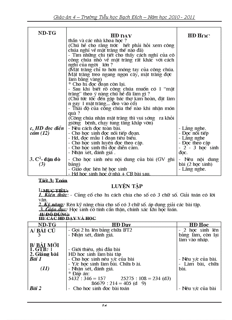 image for page Giáo án 4 Tuần 16 20