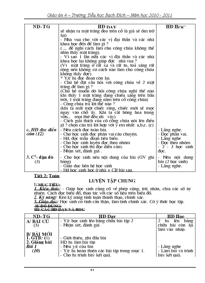 image for page Giáo án 4 Tuần 16 20