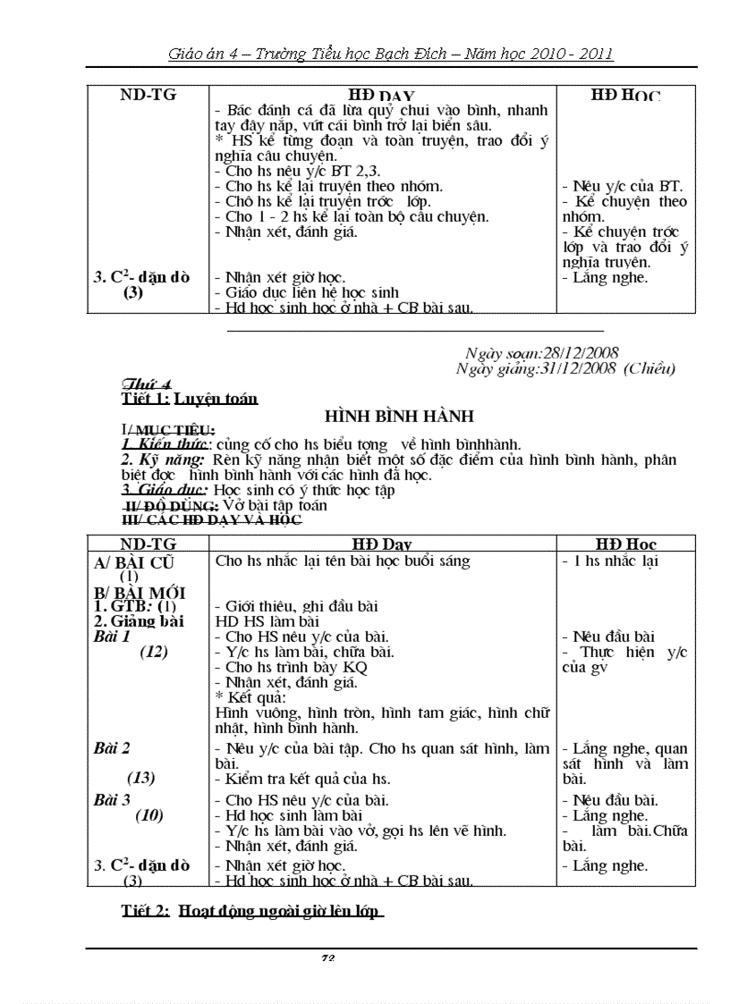 image for page Giáo án 4 Tuần 16 20