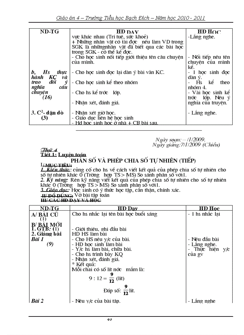 image for page Giáo án 4 Tuần 16 20