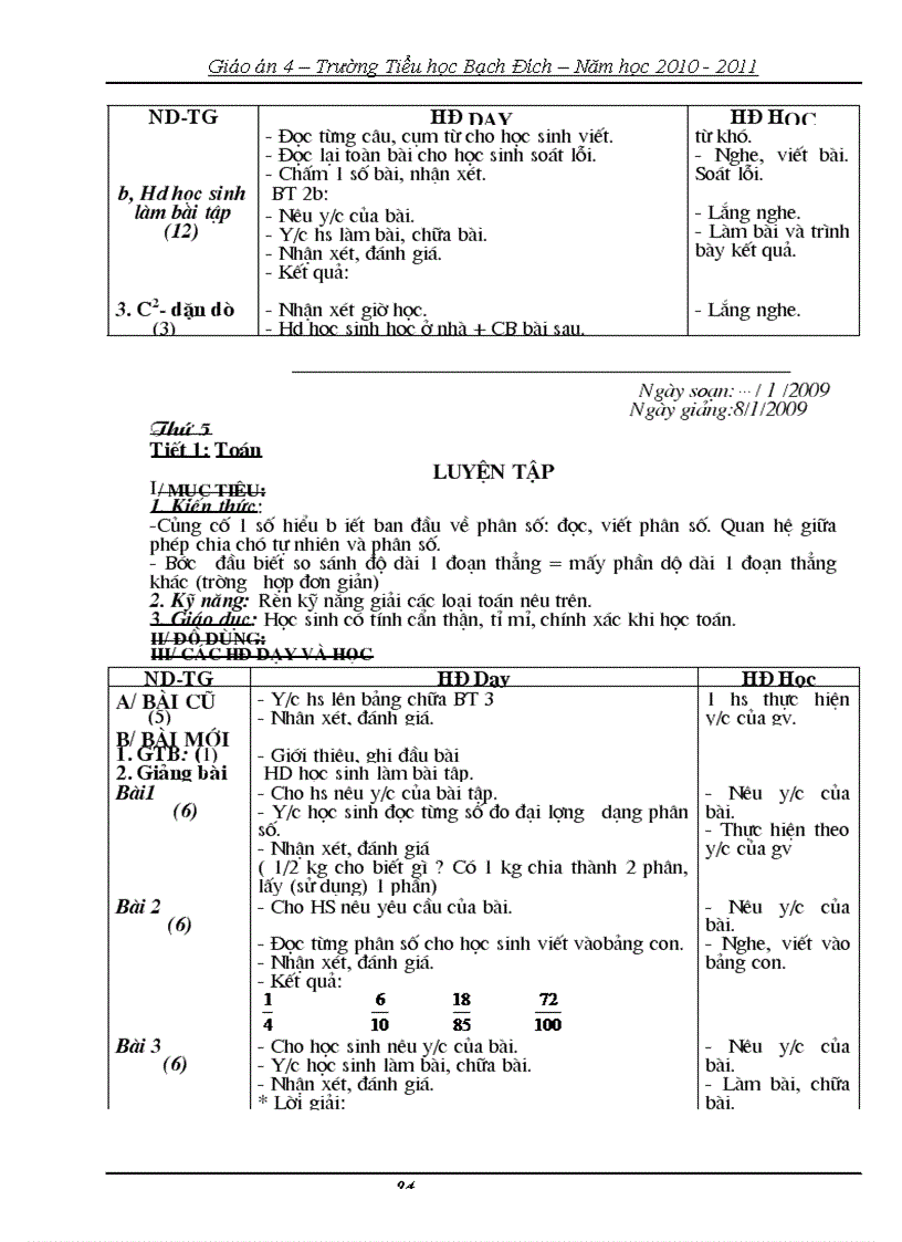 image for page Giáo án 4 Tuần 16 20