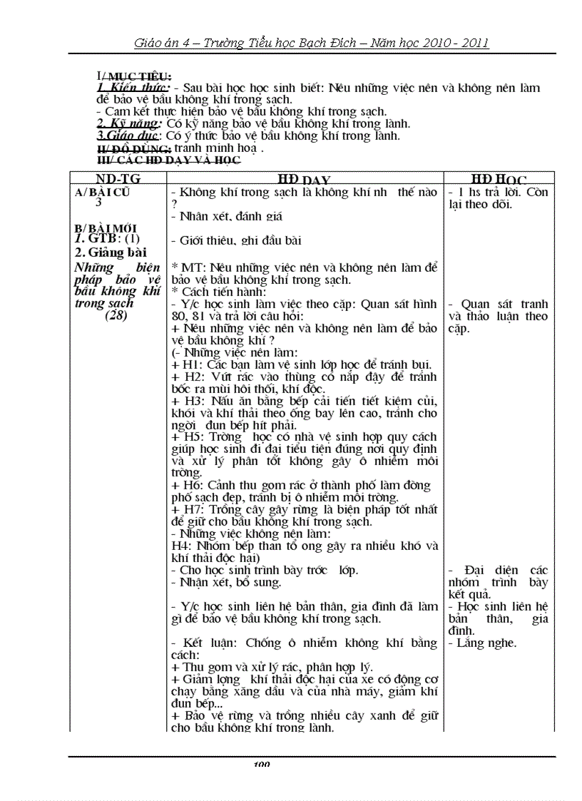 image for page Giáo án 4 Tuần 16 20