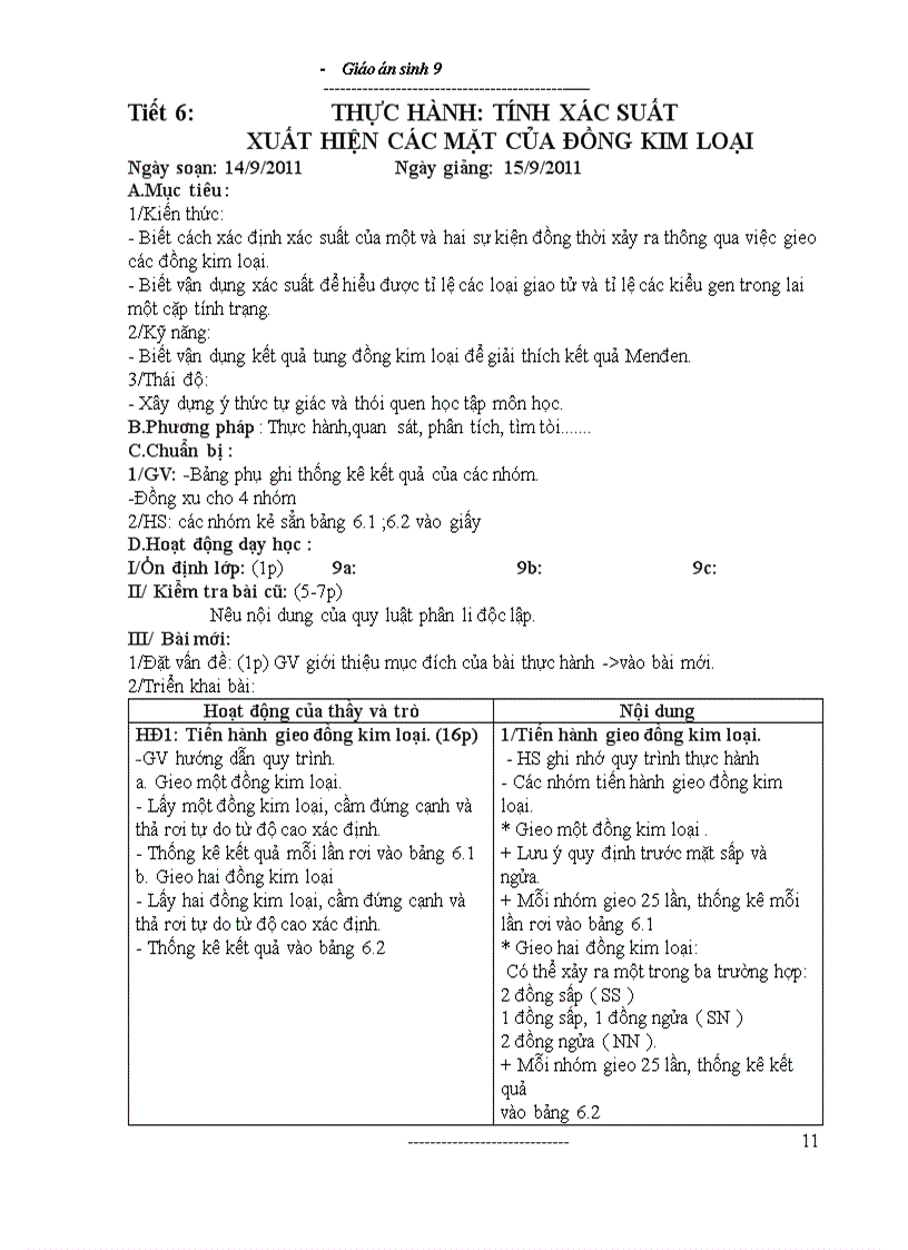 image for page Giáo án 9 trọn bộ mới nhất