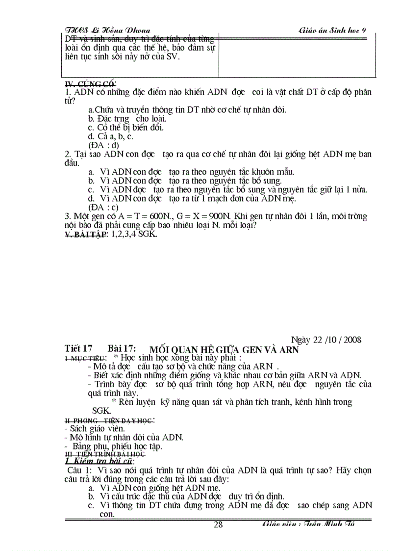 image for page Giáo án 9 trọn bộ