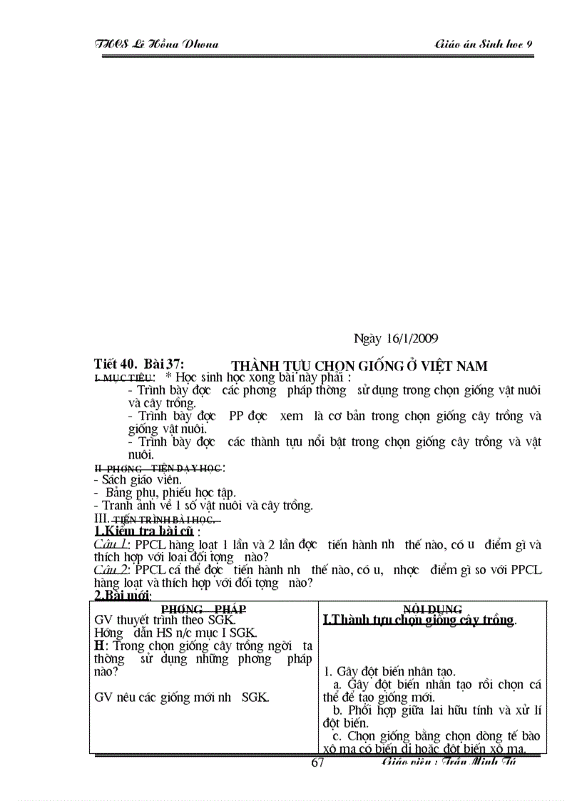 image for page Giáo án 9 trọn bộ