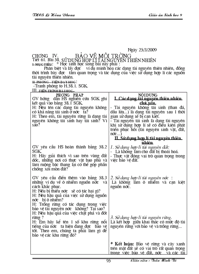 image for page Giáo án 9 trọn bộ