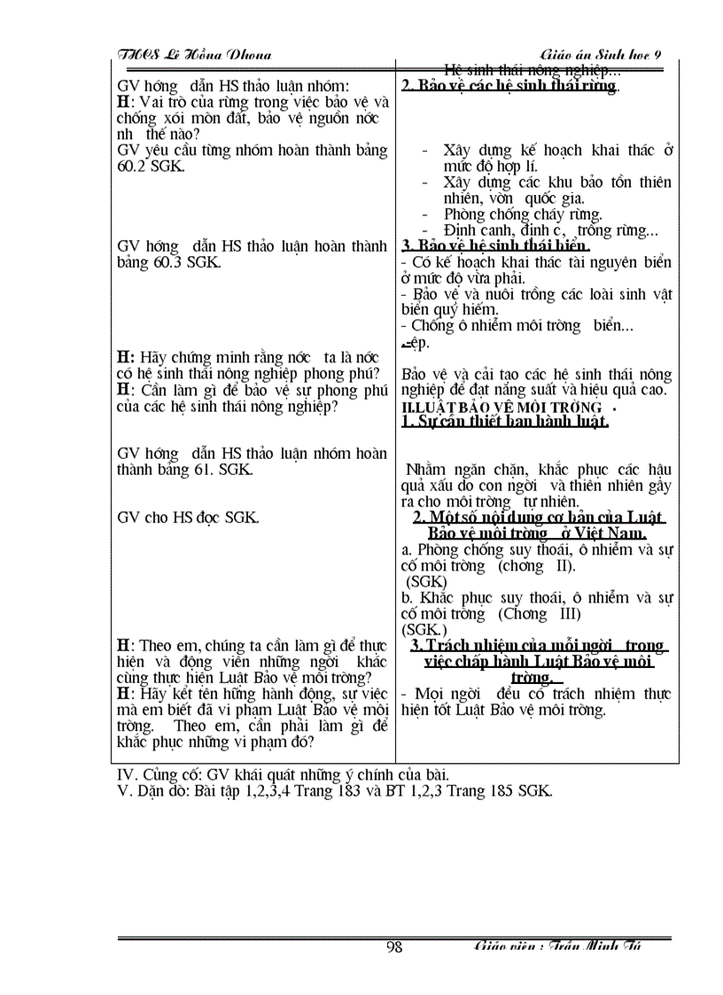 image for page Giáo án 9 trọn bộ