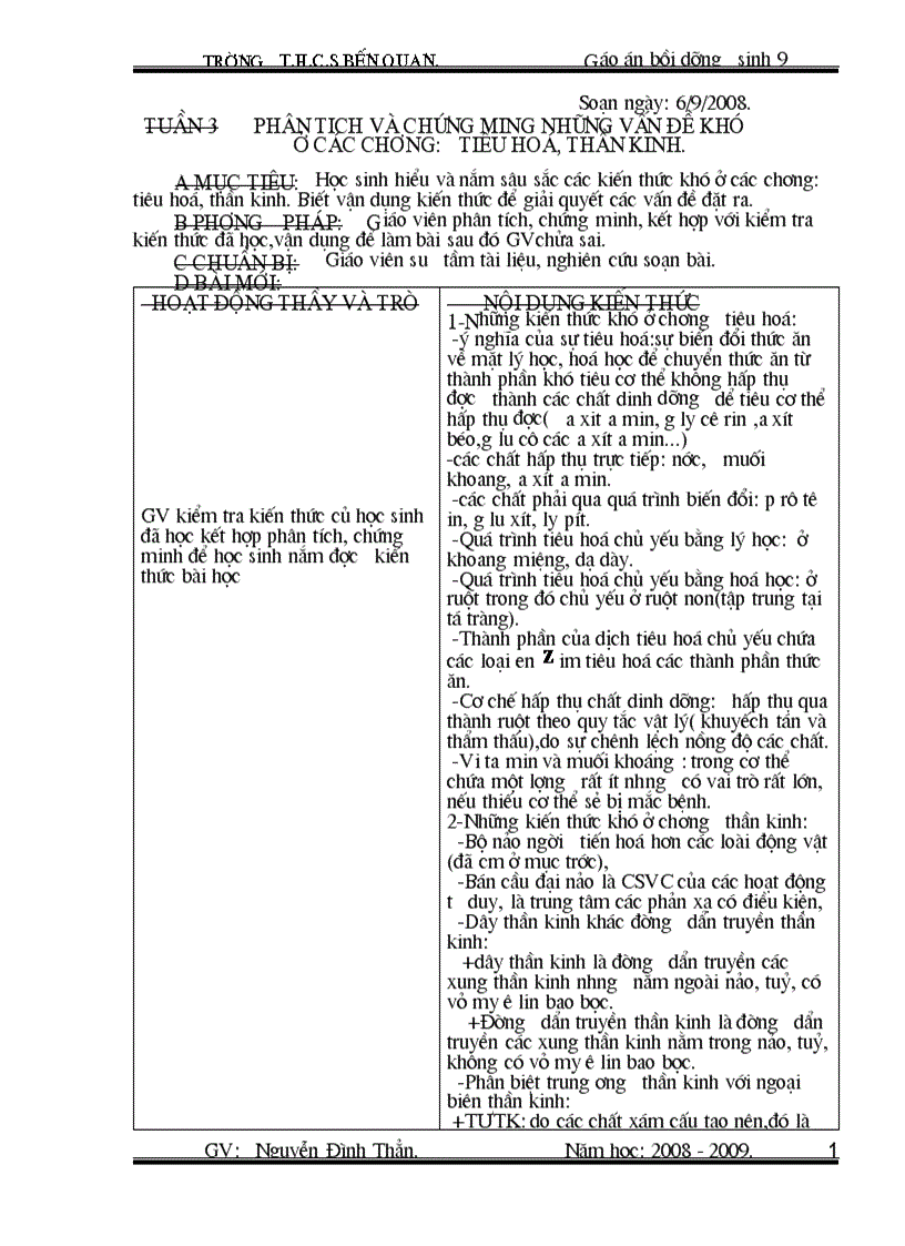 image for page Giao an BDsinh 9 tuân3