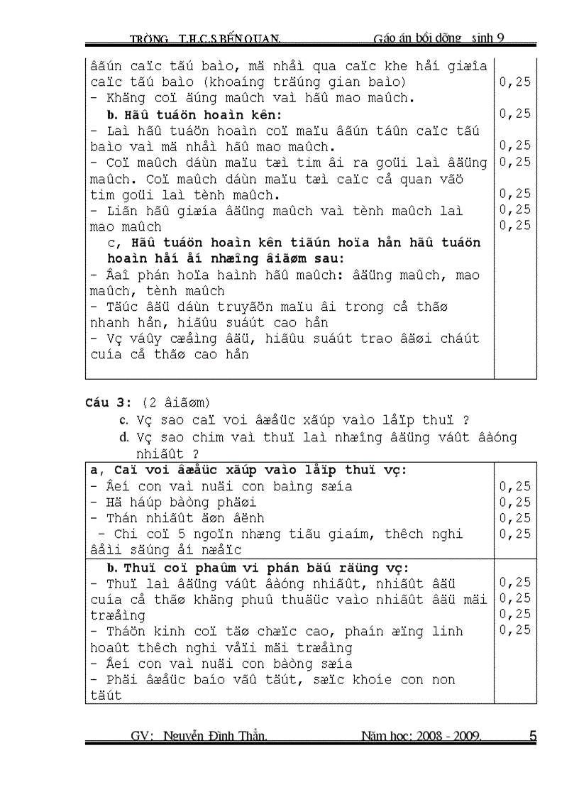 image for page Giao an BDsinh 9 tuân3