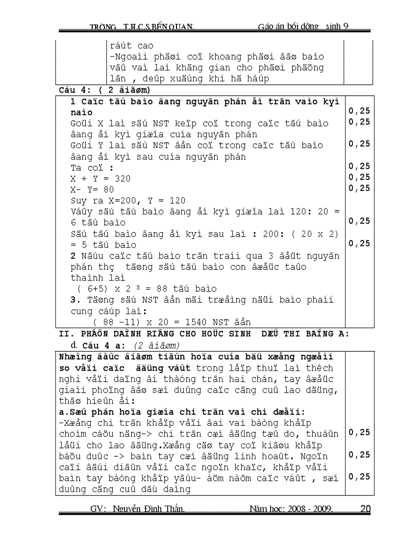 image for page Giao an BDsinh 9 tuân3