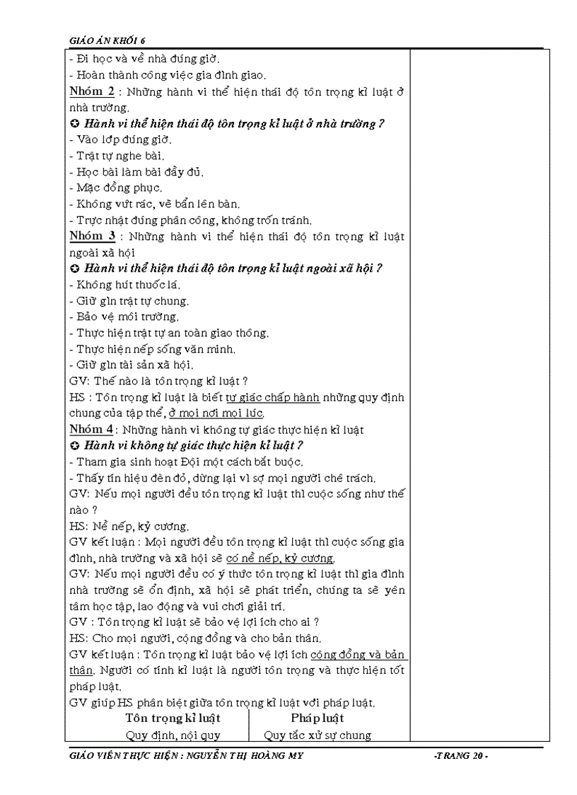 image for page Giáo án công dân 6 2010