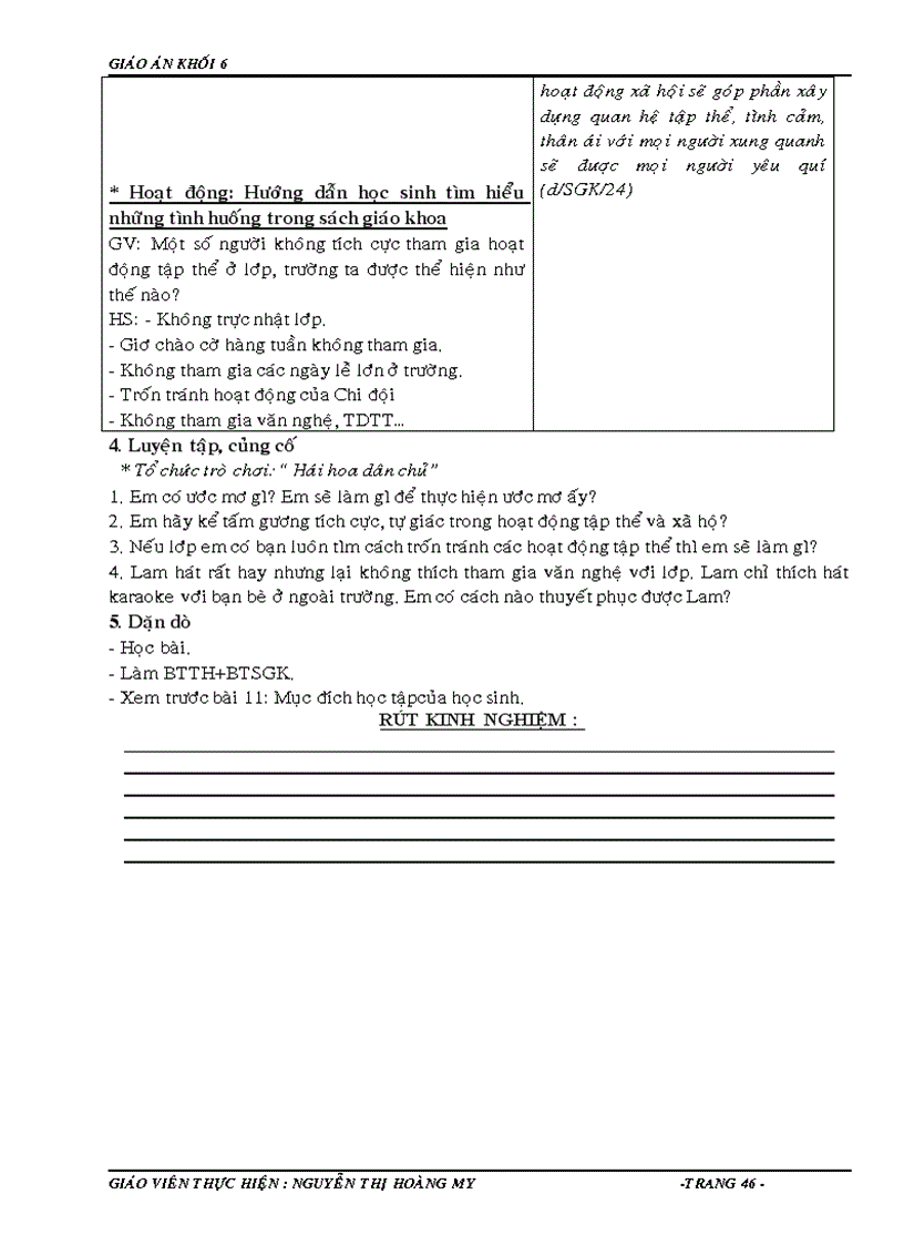 image for page Giáo án công dân 6 2010