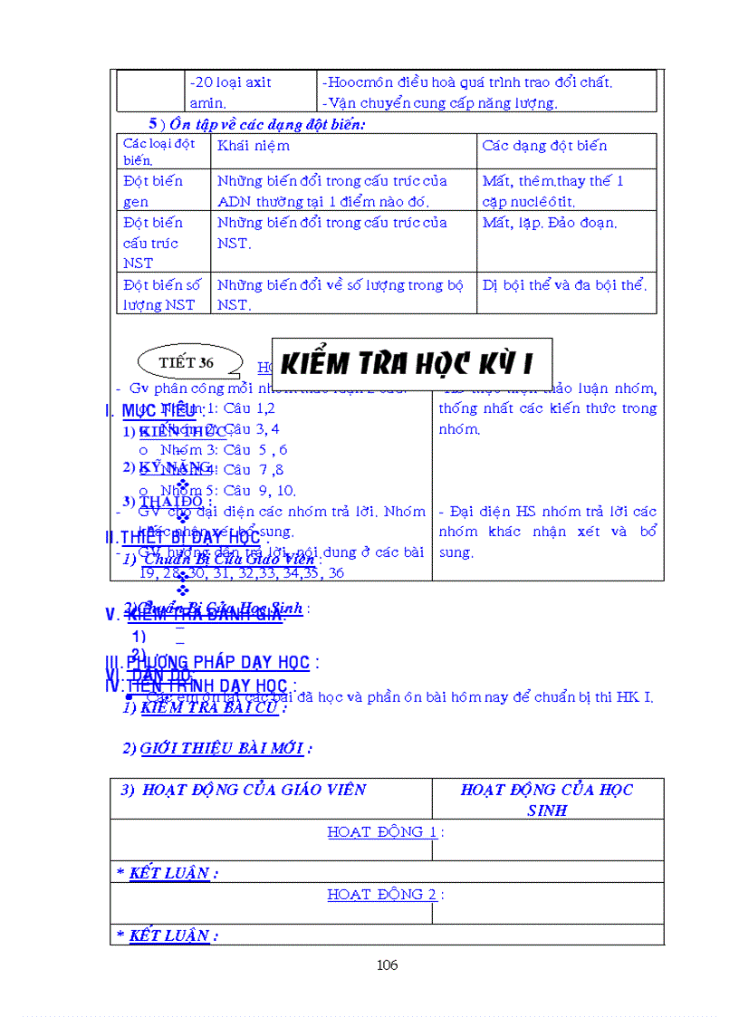 image for page Giáo án đầy đủ chọn lọc