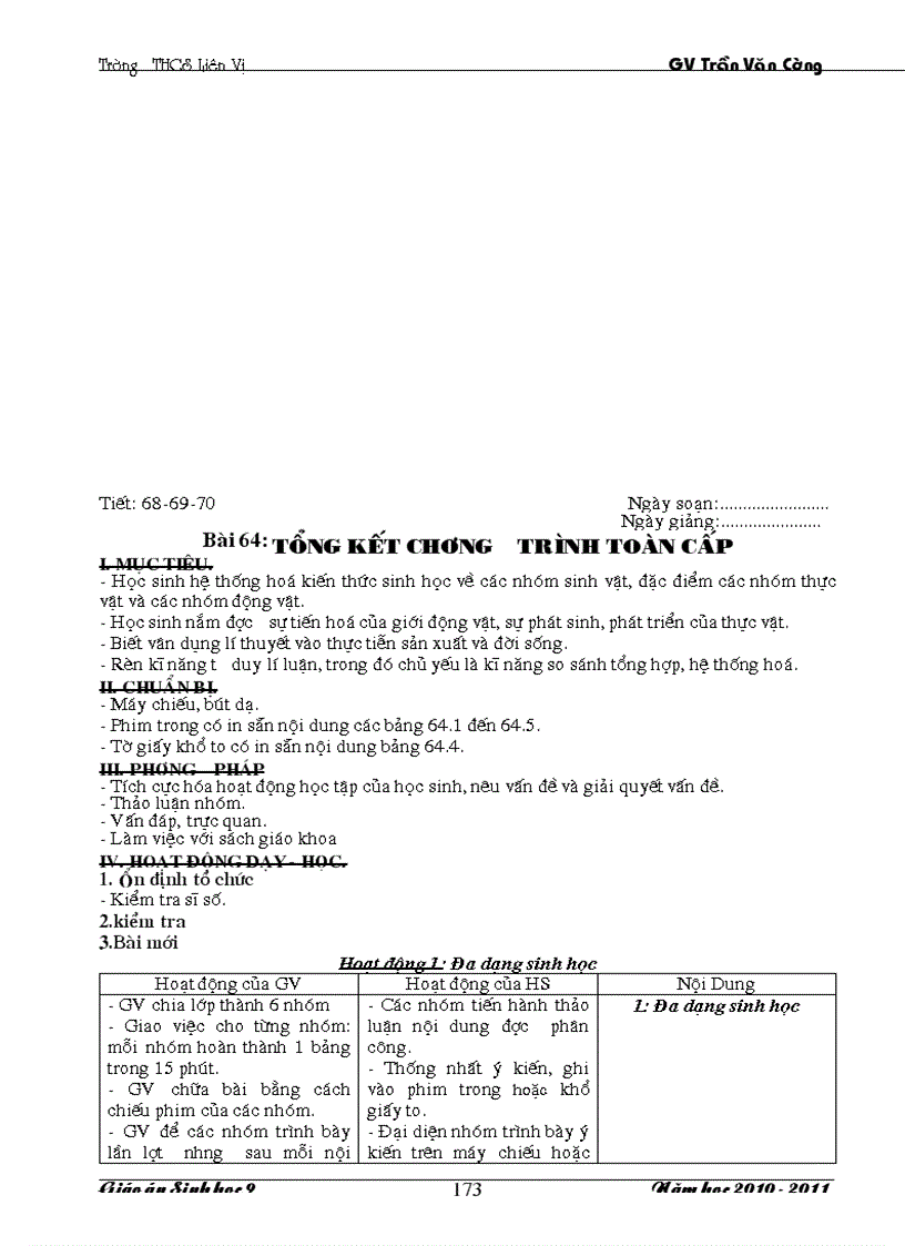 image for page Giao an hot nhat trong tuan