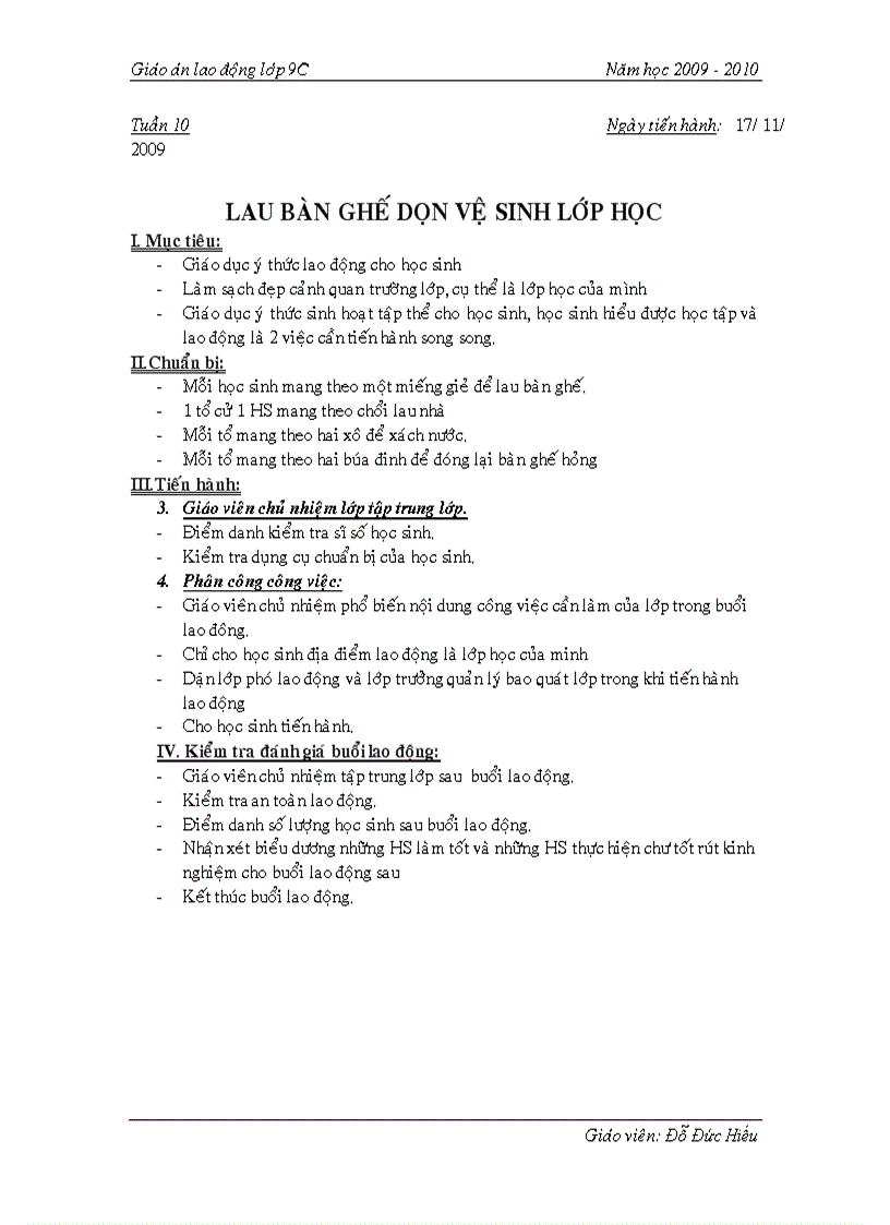 image for page Giao an lao dong