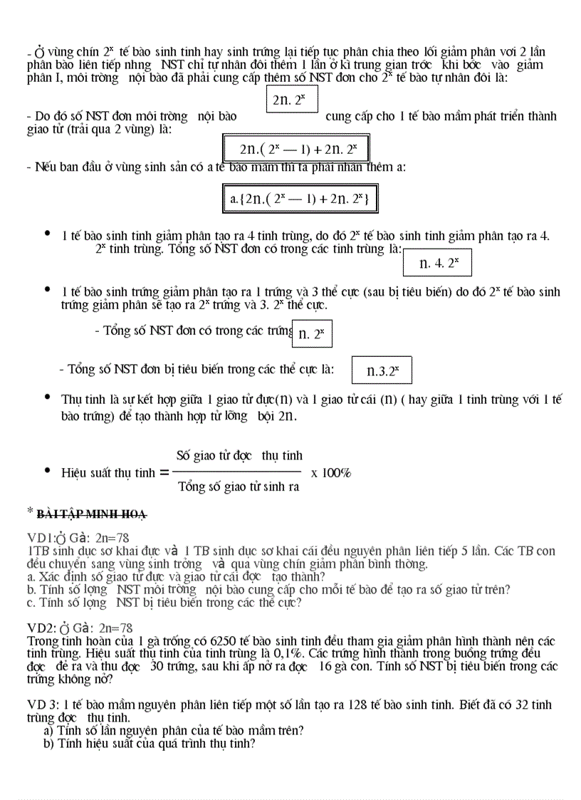 image for page Giao an on hsg sinh 9 cuc hay