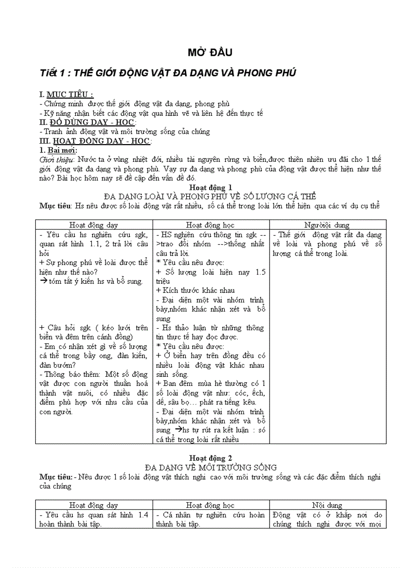 image for page Giáo án Sinh 7 từ T1 25