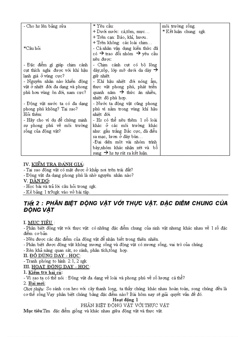 image for page Giáo án Sinh 7 từ T1 25