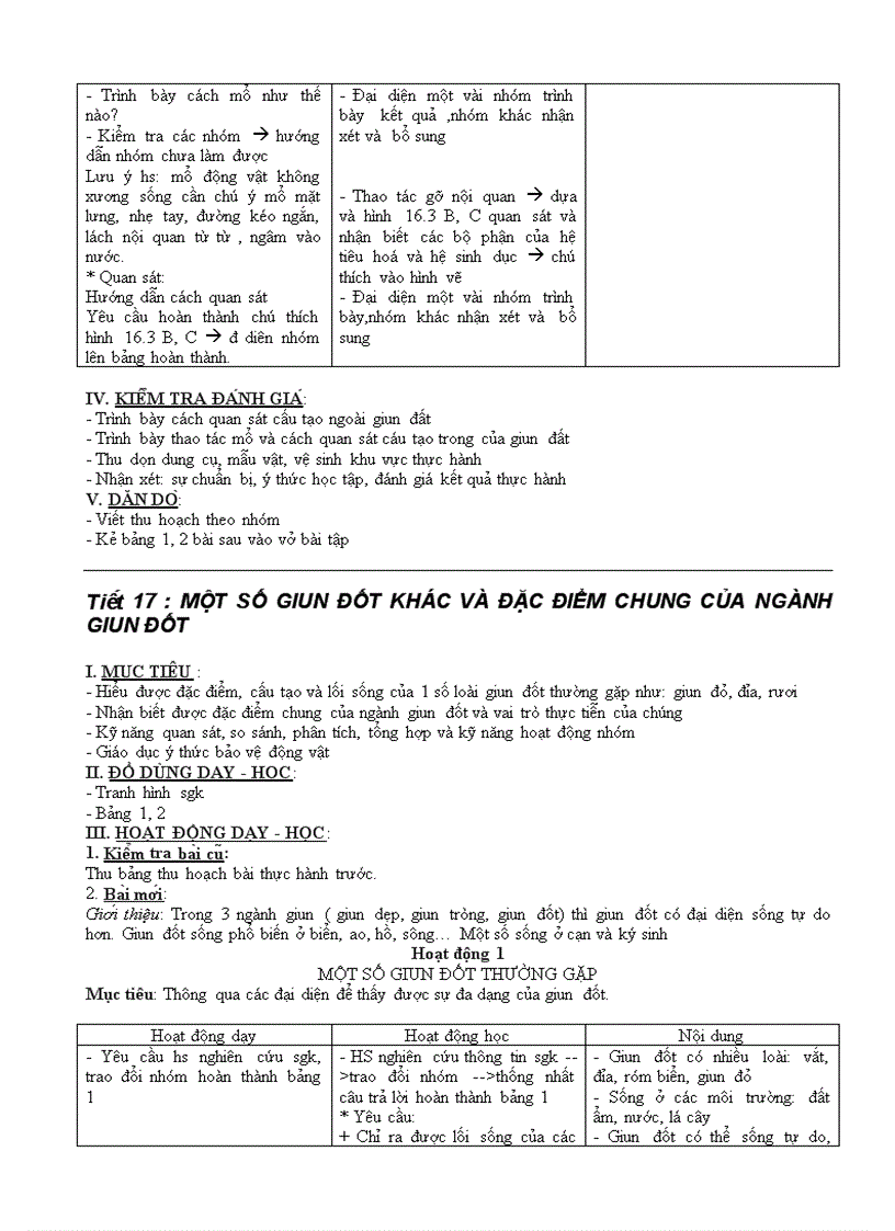 image for page Giáo án Sinh 7 từ T1 25