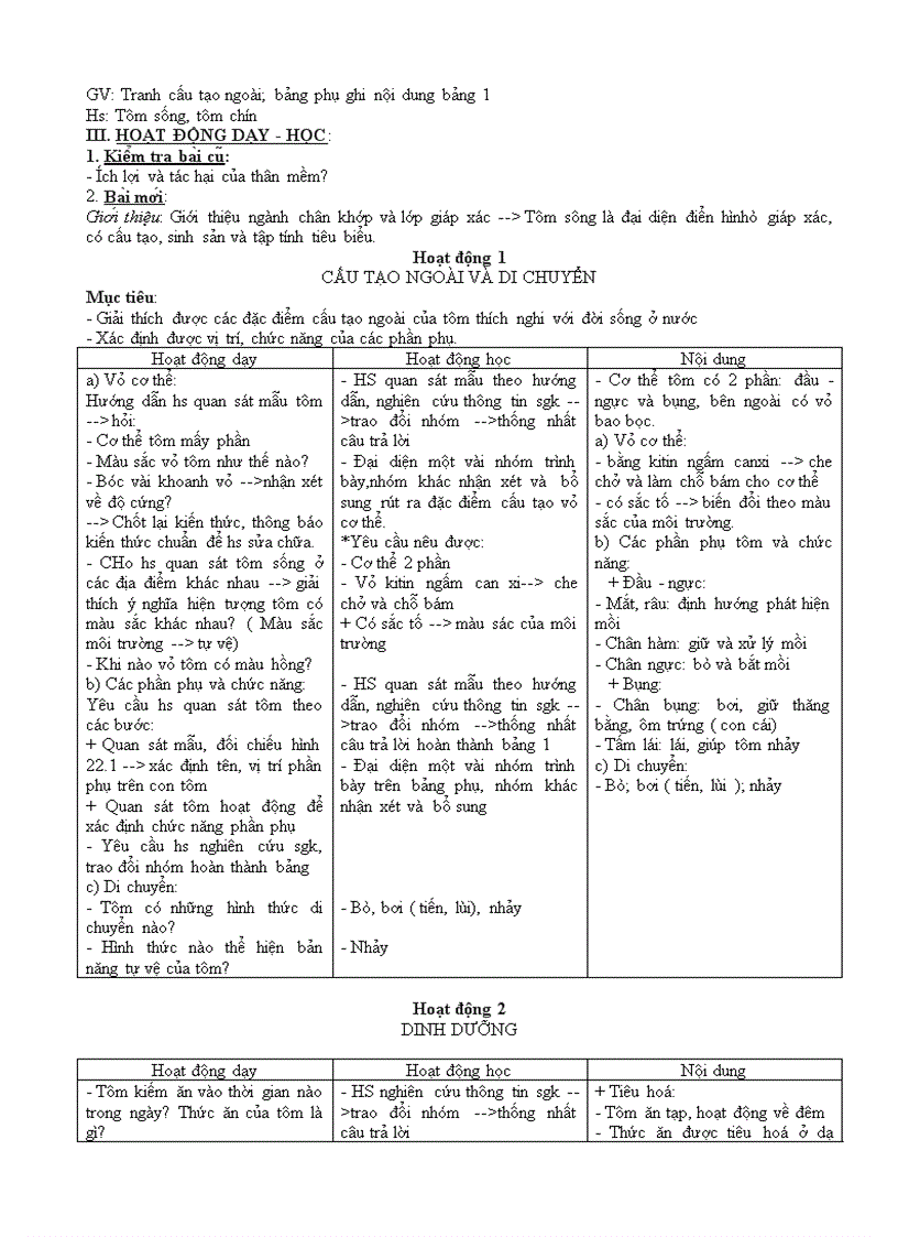 image for page Giáo án Sinh 7 từ T1 25