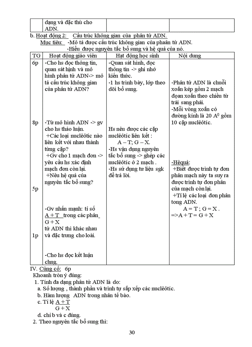 image for page Giáo án sinh 9 3 cột mới