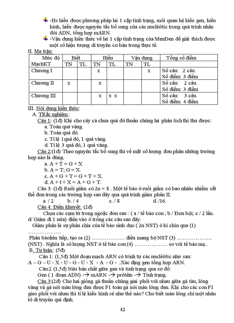 image for page Giáo án sinh 9 3 cột mới