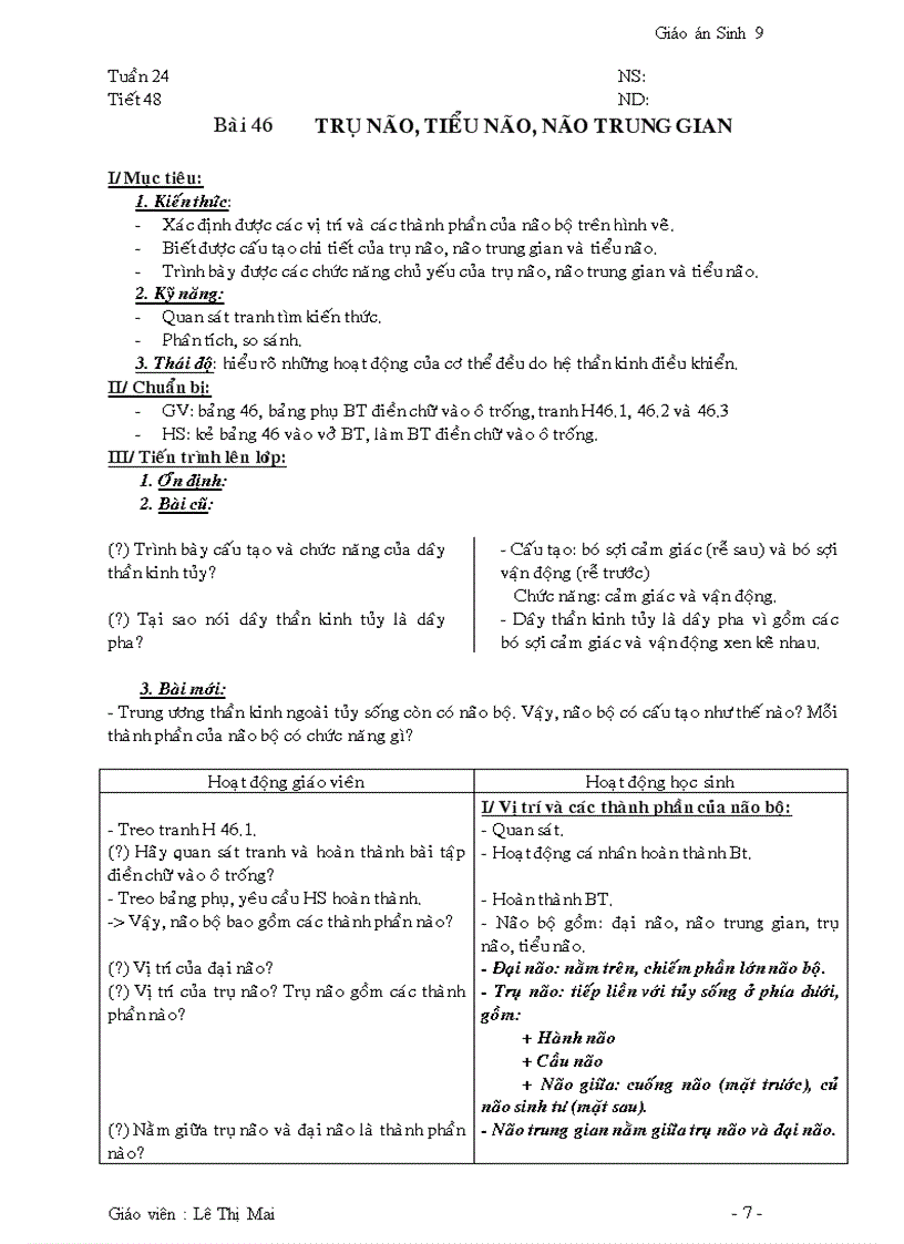 image for page GIÁO ÁN SINH 9 bài 43 63 2 cột k cần chỉnh sửa